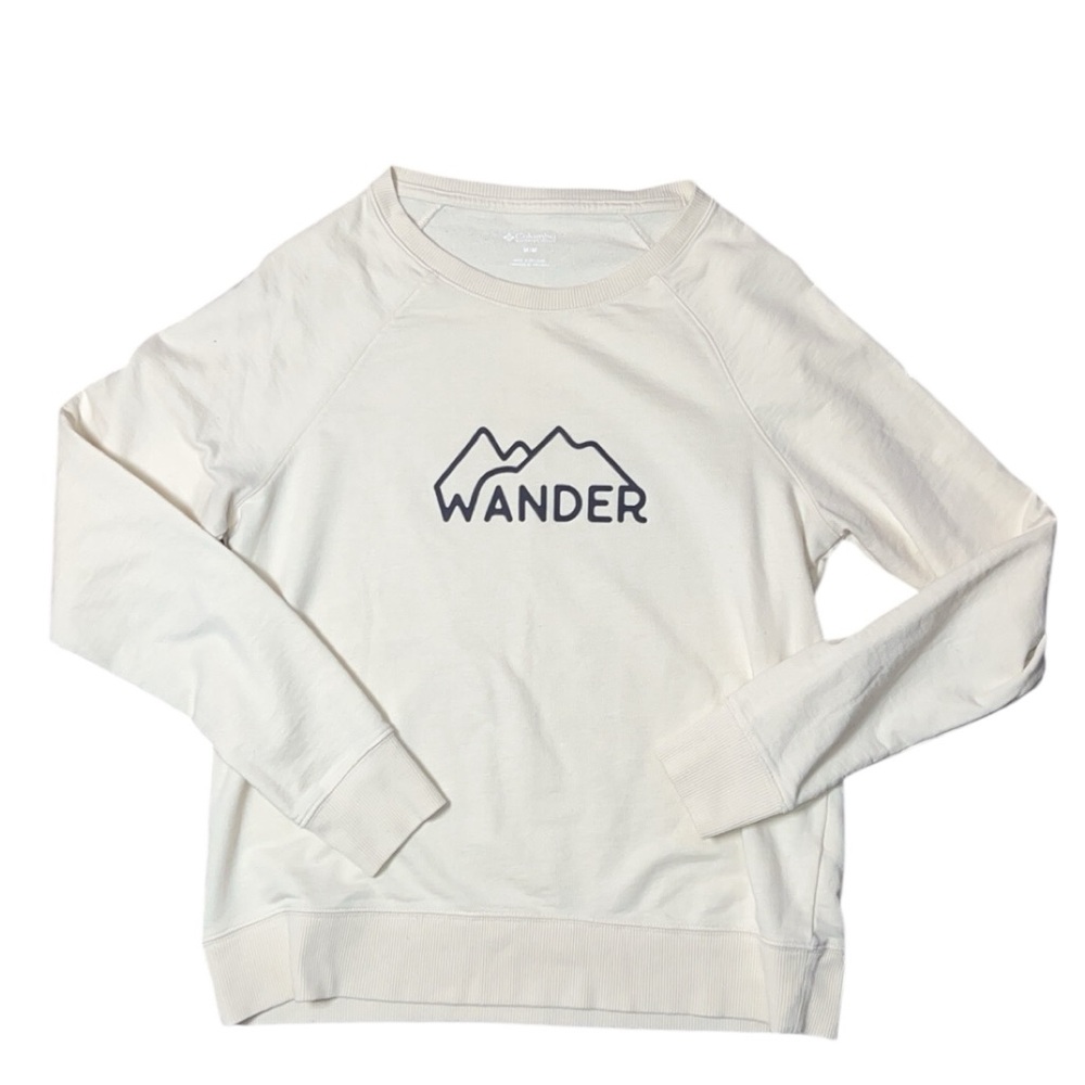 Columbia Cream Wander Women's Sweatshirt